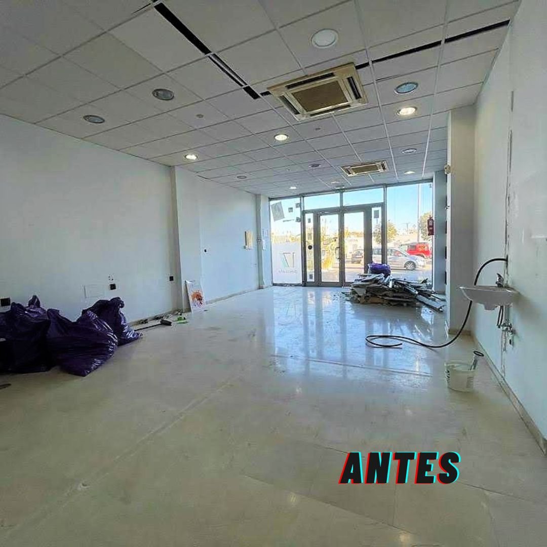 Local comercial antes de la reforma