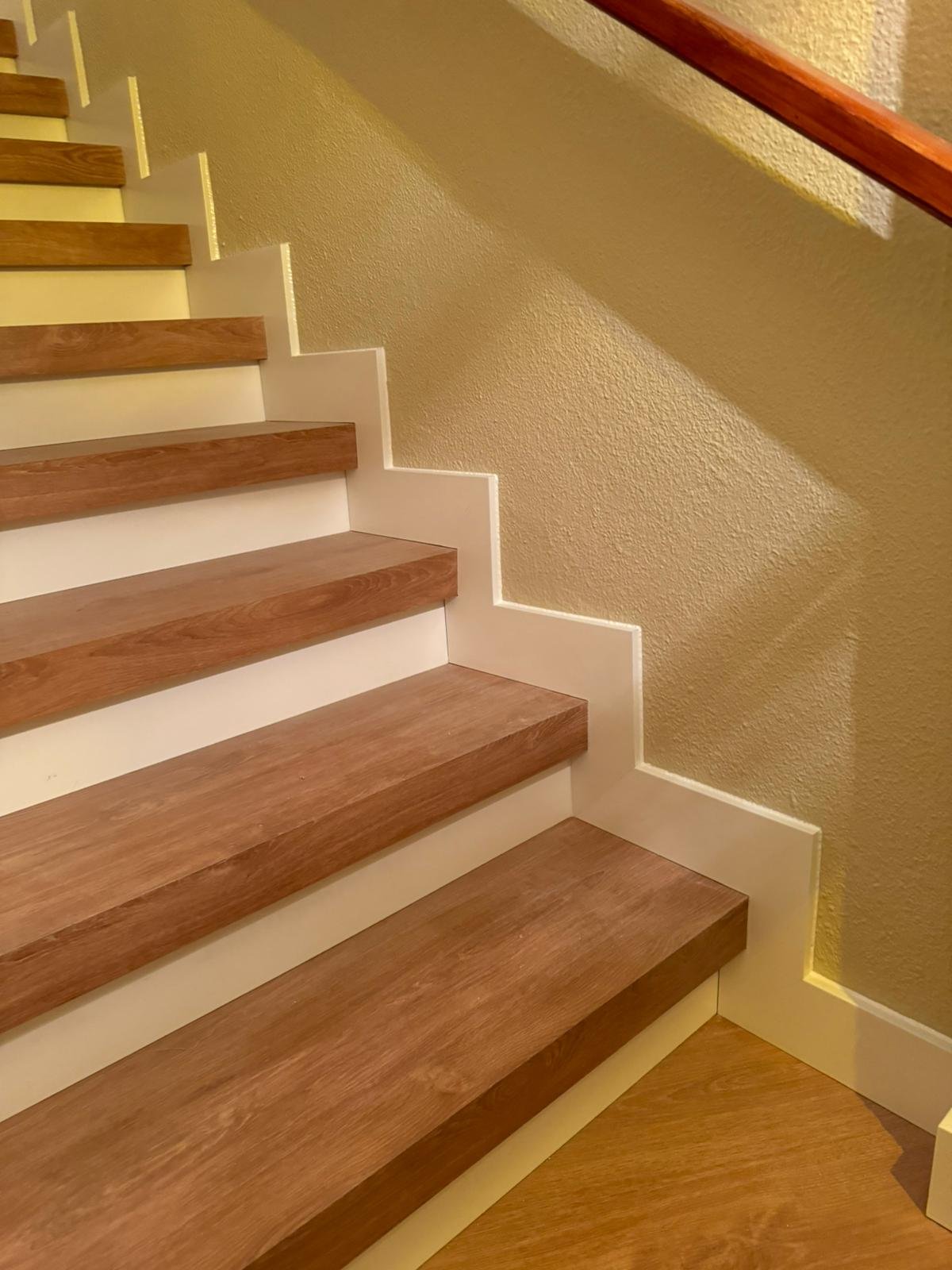 Escalera en madera