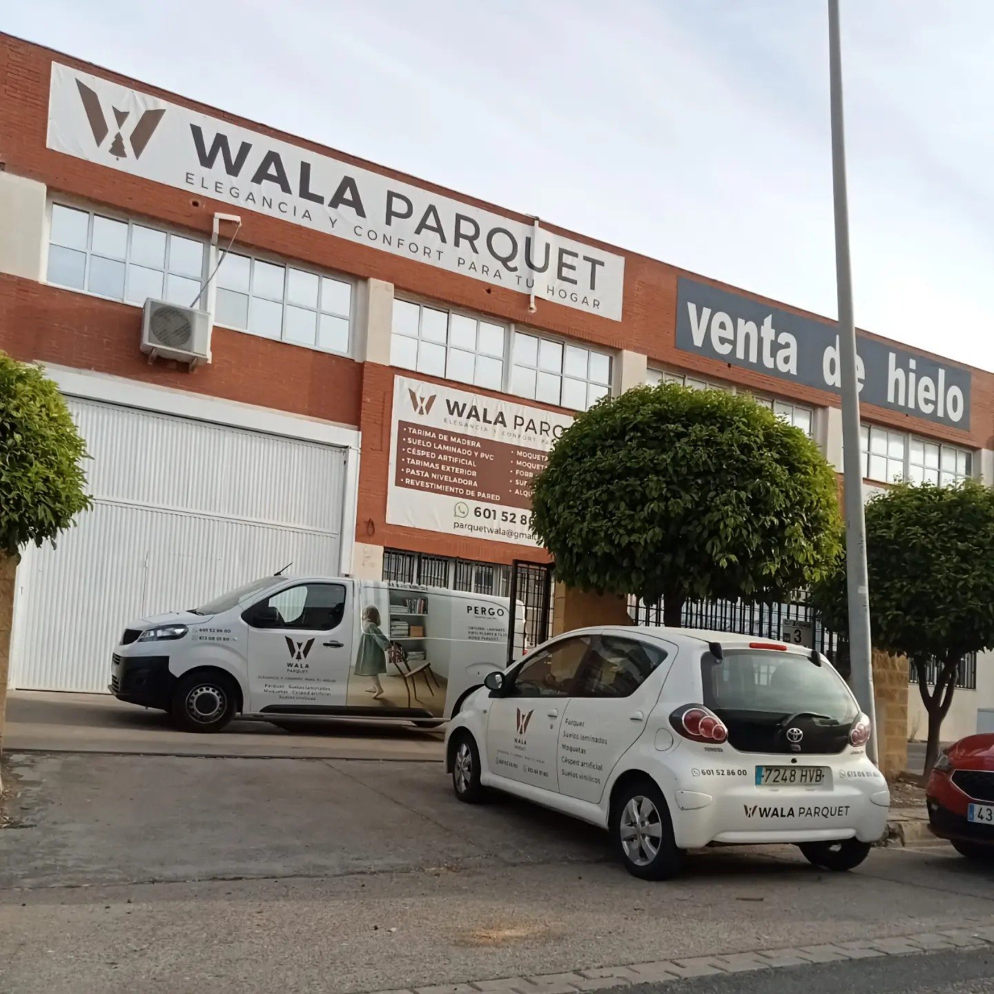Fachada de Wala Parquet